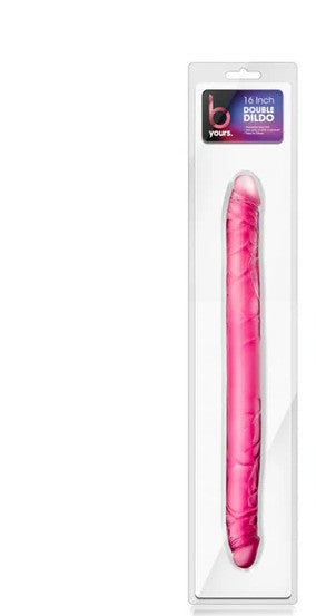 B Yours 18 in. Double Dildo Pink