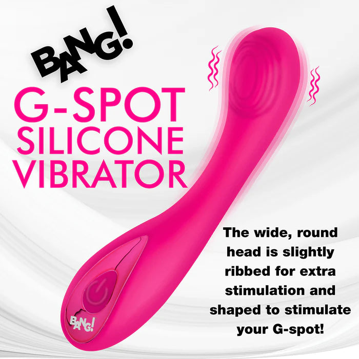 BANG! G-Spot Silicone Vibrator Pink