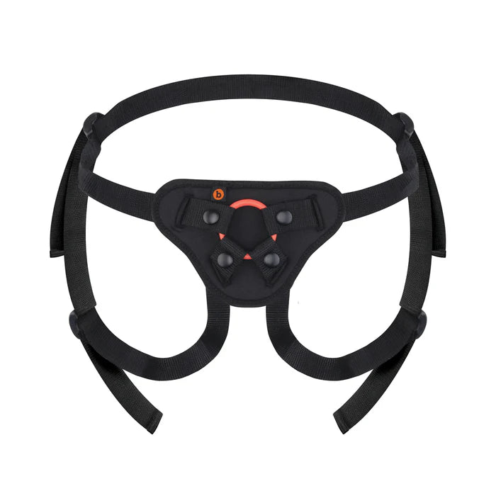 b-Vibe Beginners Strap-On Harness Set with 5 in. Silicone Dildo Peg