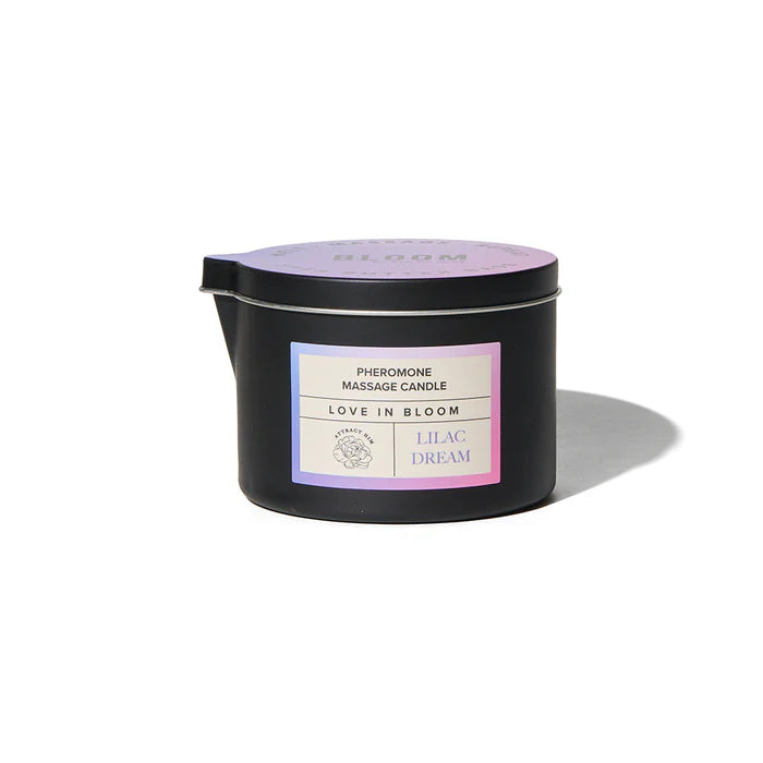 Bougie de massage aux phéromones Eye of Love Bloom Lilac Dream 5 oz.