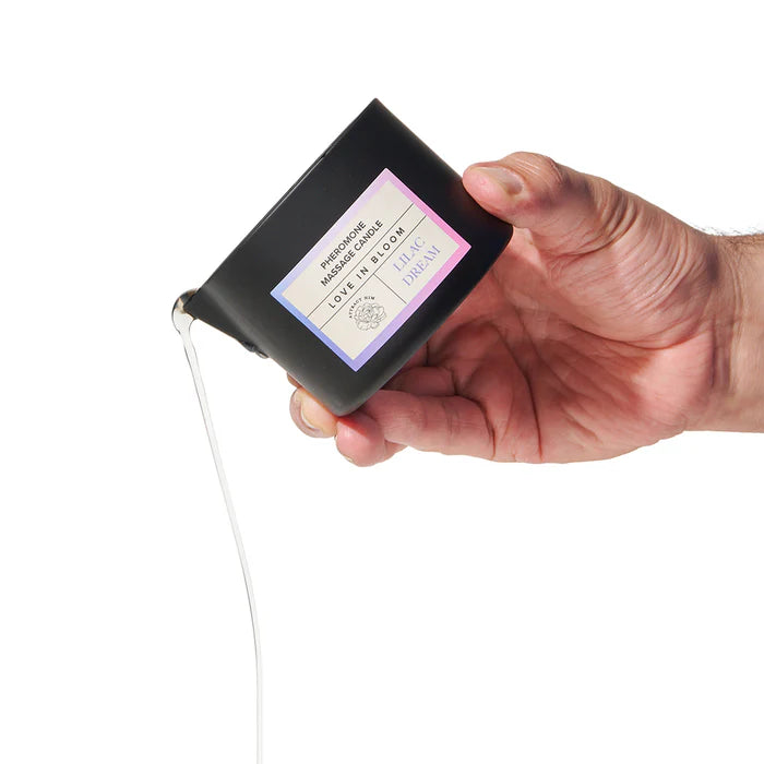 Bougie de massage aux phéromones Eye of Love Bloom Lilac Dream 5 oz.