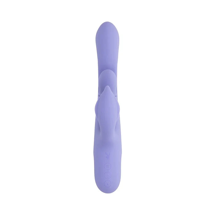 Playboy Nubbin Rubbin Rechargeable Dual Stimulator Vibe Silicone Purple
