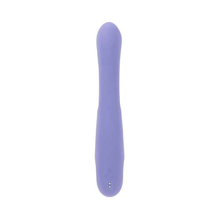 Playboy Nubbin Rubbin Rechargeable Dual Stimulator Vibe Silicone Purple