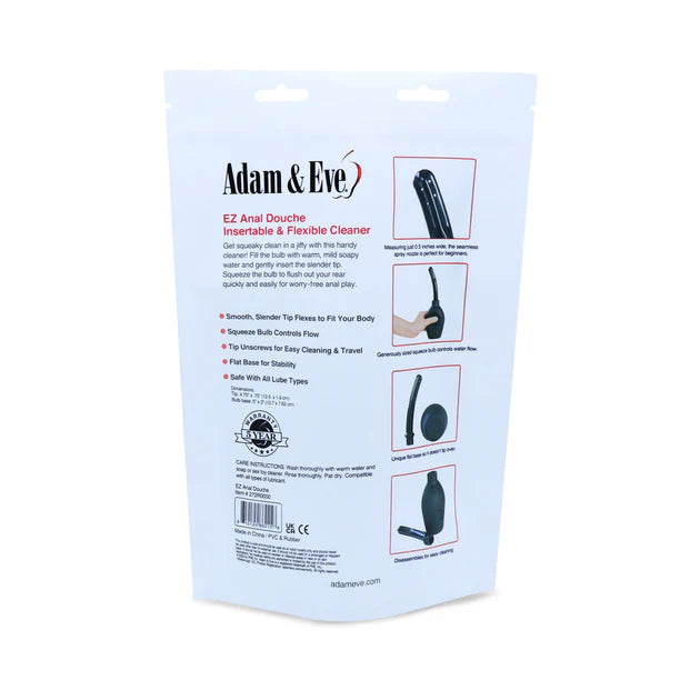 Adam & Eve EZ Anal Douche (Bag Packaging)
