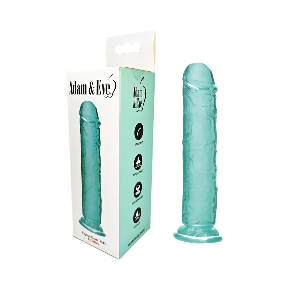 Adam & Eve Crystal Gem 7 in. Dildo