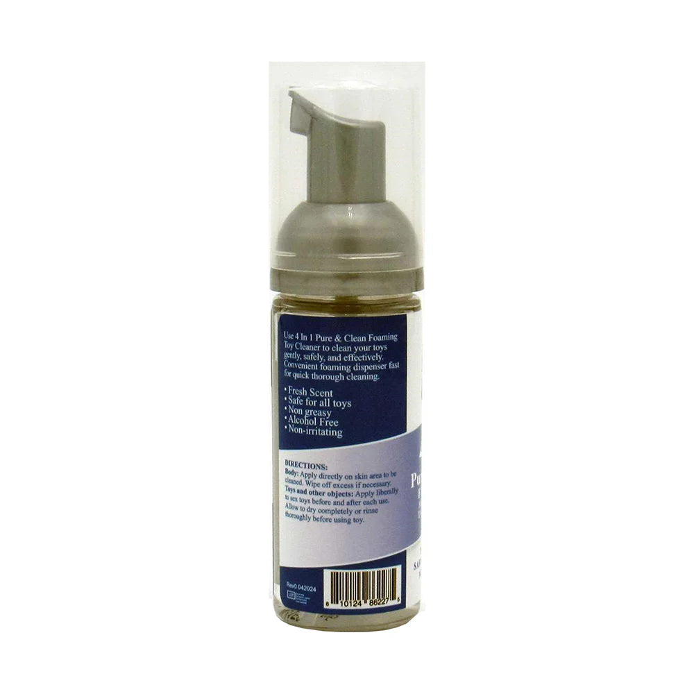 Adam & Eve 4 in 1 Pure & Clean Foaming Toy Cleaner 1.6 oz.