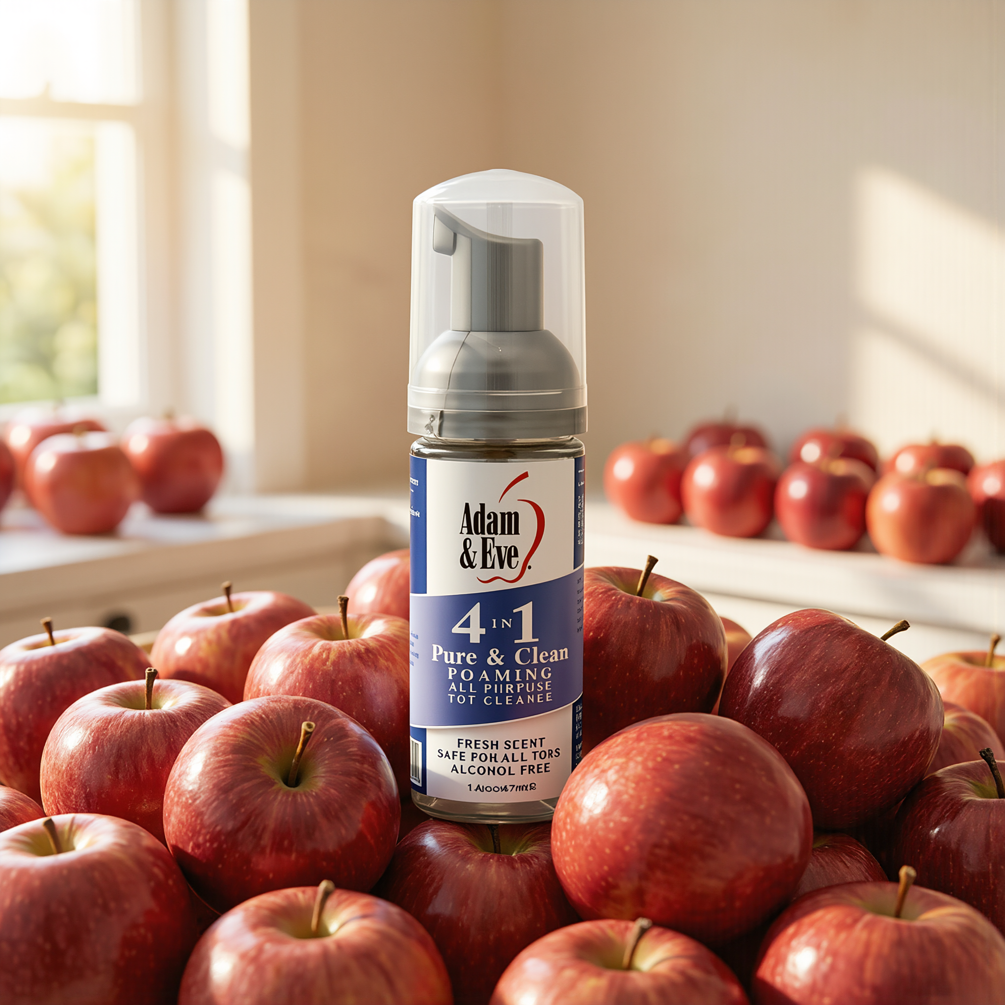 Adam & Eve 4 in 1 Pure & Clean Foaming Toy Cleaner 1.6 oz.