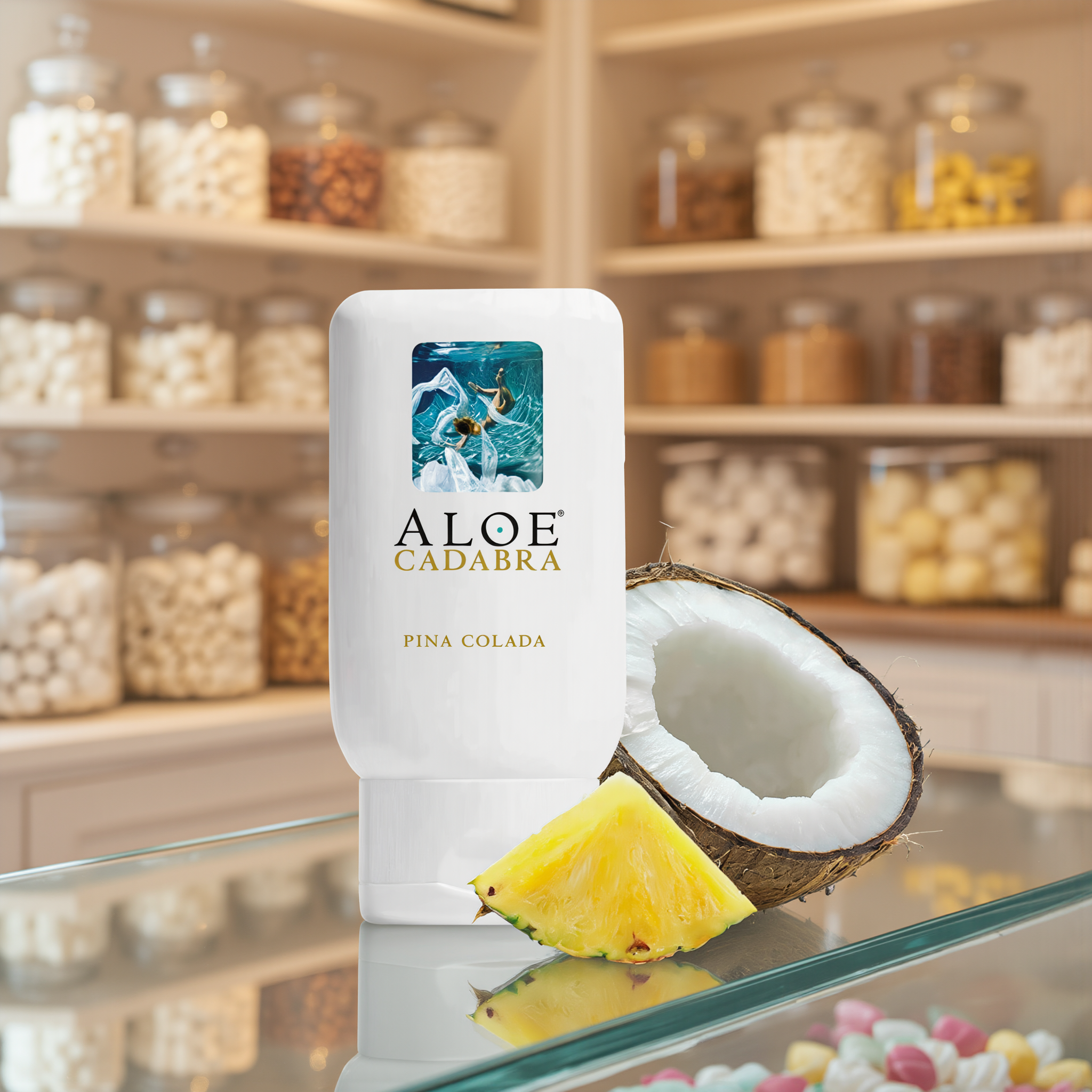 Aloe Cadabra Tahitian Vanilla Aloe Lubricant 2.5 oz.