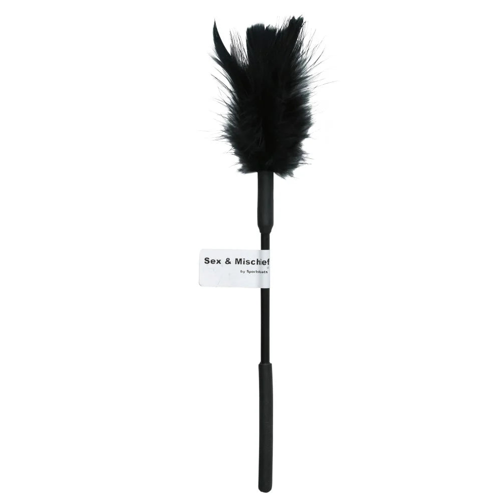 Sportsheets Sex & Mischief Feather Tickler Red