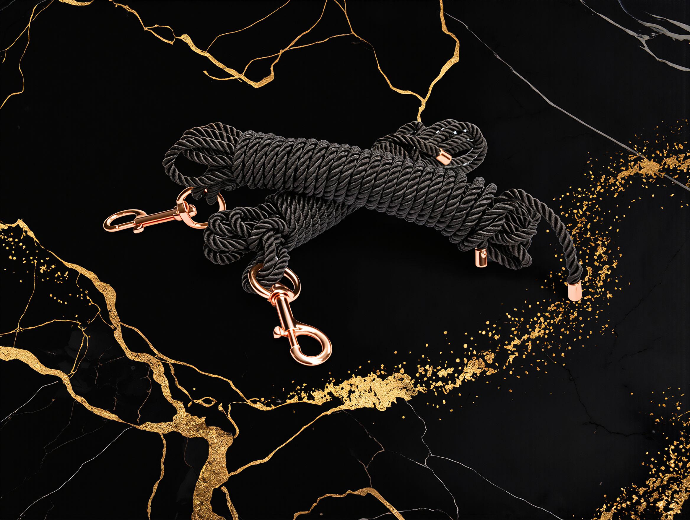 Coquette Pleasure Rope Set Black