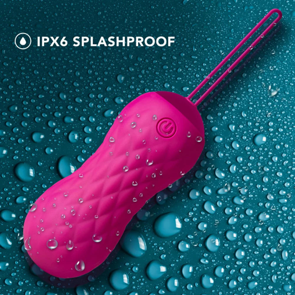 Blush Lush Carina Rechargeable Remote-Controlled Silicone Egg Vibrator Velvet