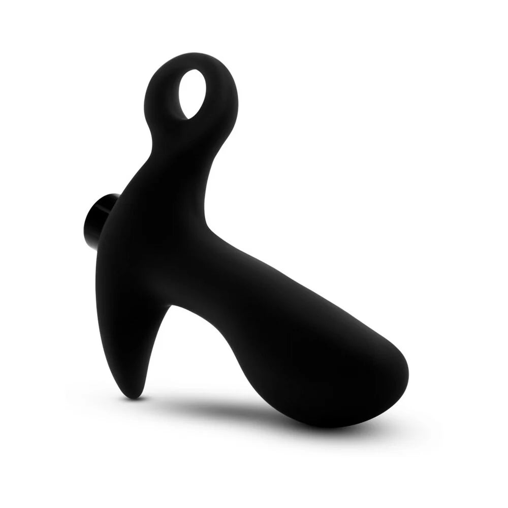 Anal Adventures Platinum Silicone Rechargeable Vibrating Prostate Massager 01