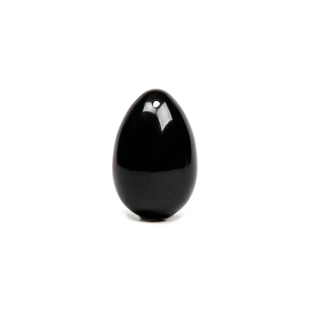 Chakrubs Xaga Yoni Egg Obsidian (drilled)