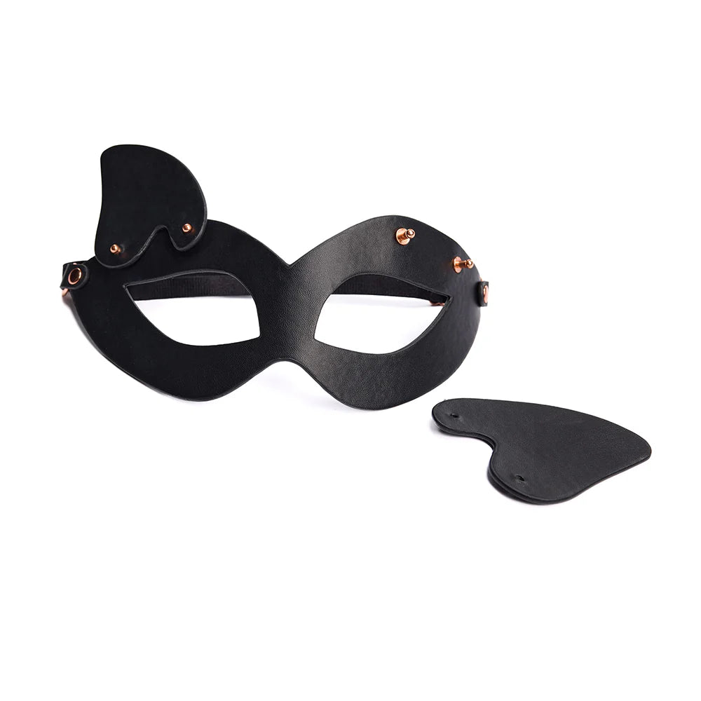 Coquette Pleasure Mask Black