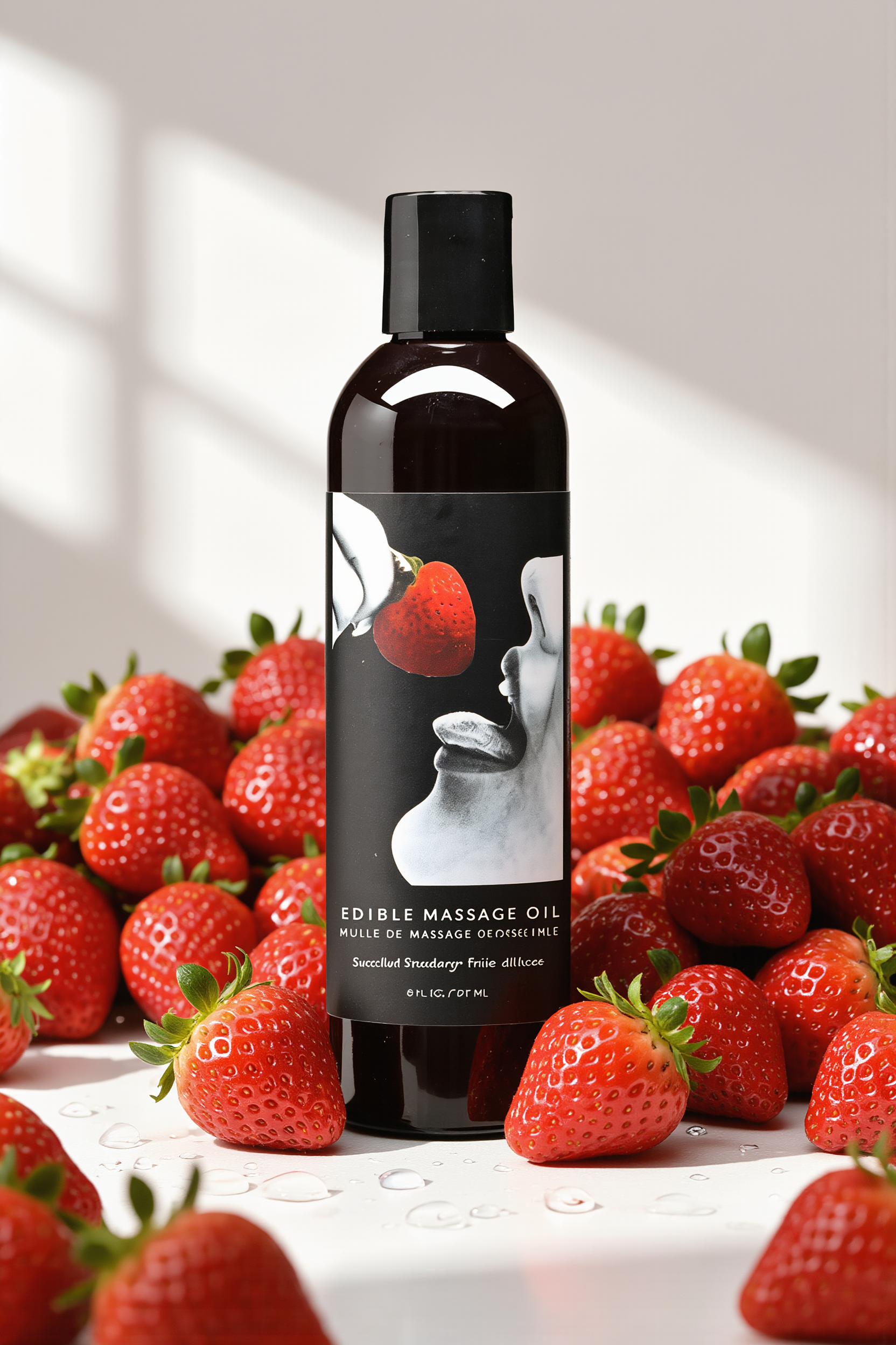 Earthly Body Edible Massage Lotion Strawberry