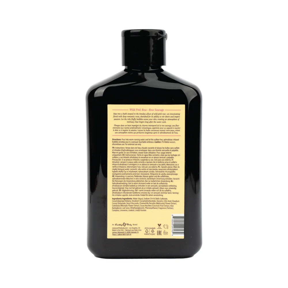 Earthly Body At Night Aphrodisiac Bubble Bath Grapefruit Sandalwood 8.4 oz