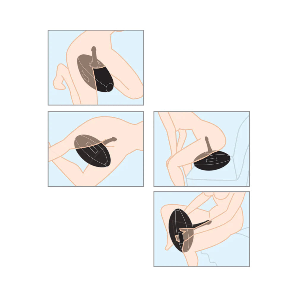 Fetish Fantasy Series Body Dock Inflatable Love Ball Black