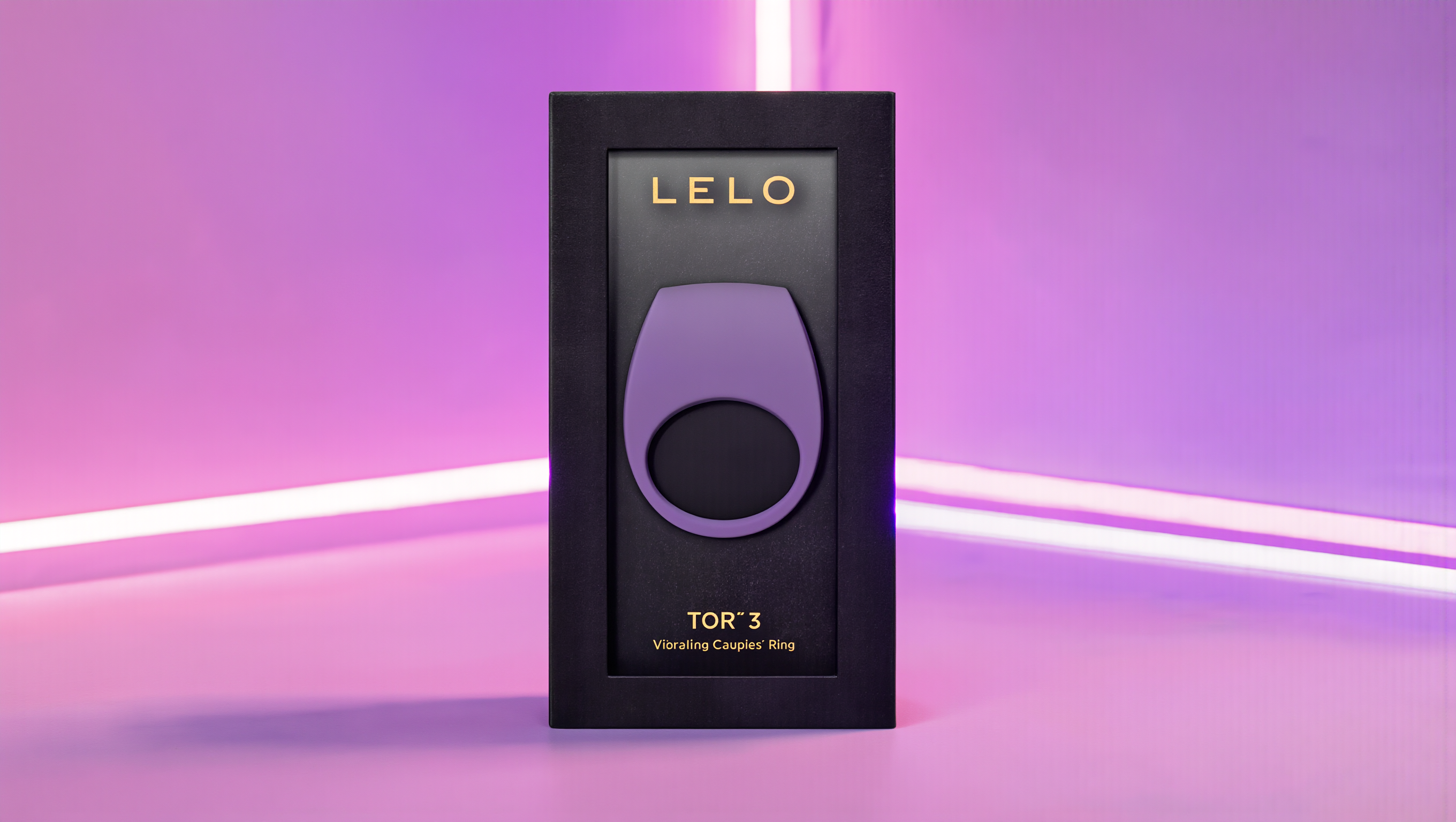 LELO TOR 3 Vibrating Cockring Violet Dust