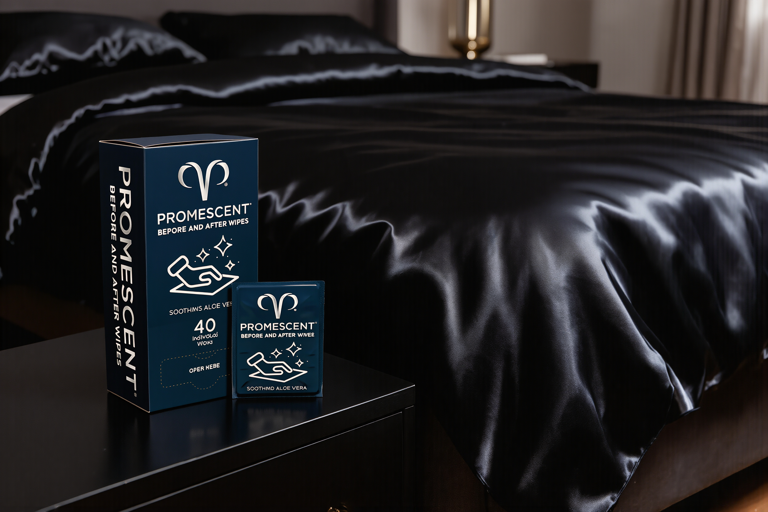 Promescent Before & After Individual Wipes 40-Pack