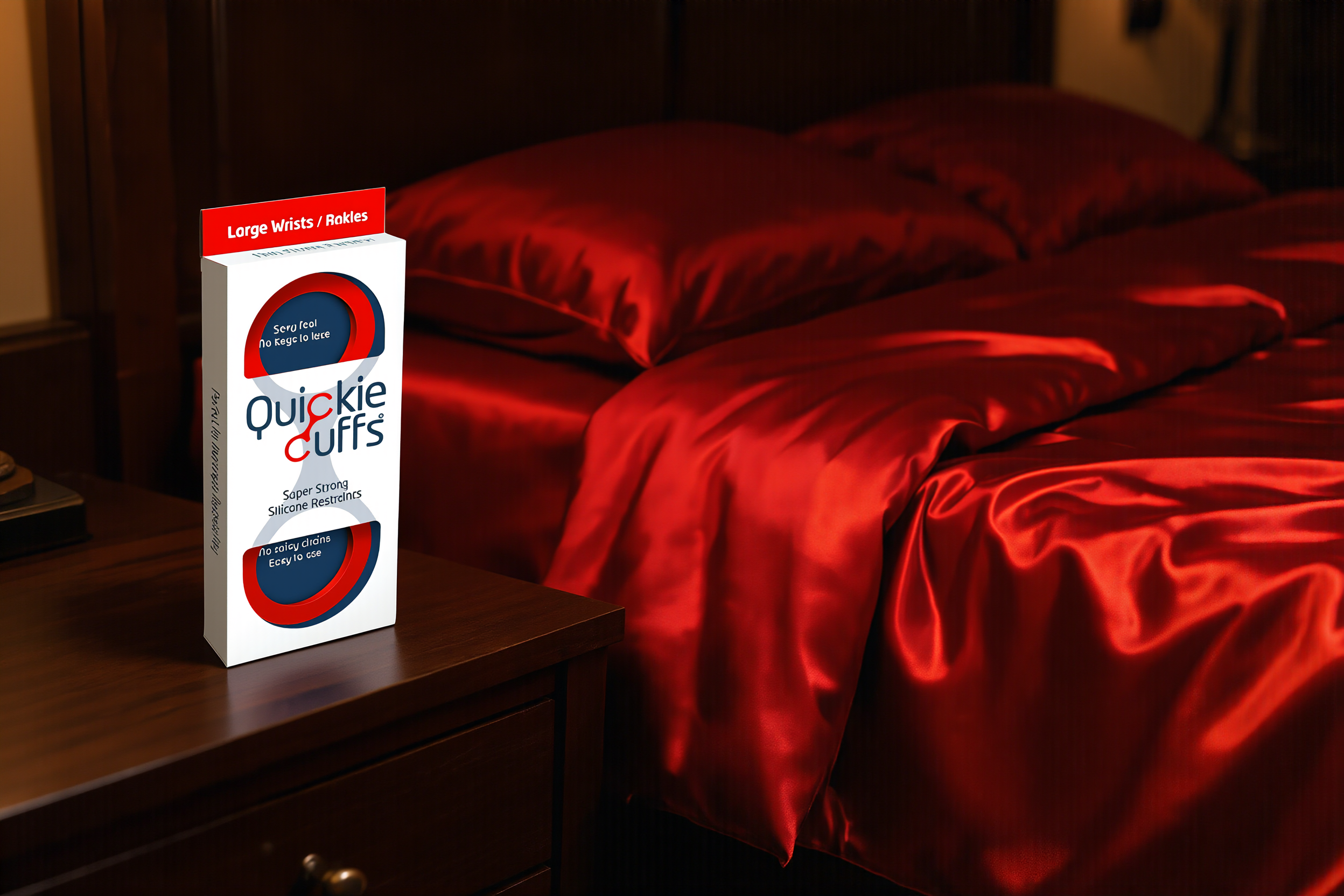 Quickie Cuffs  Red