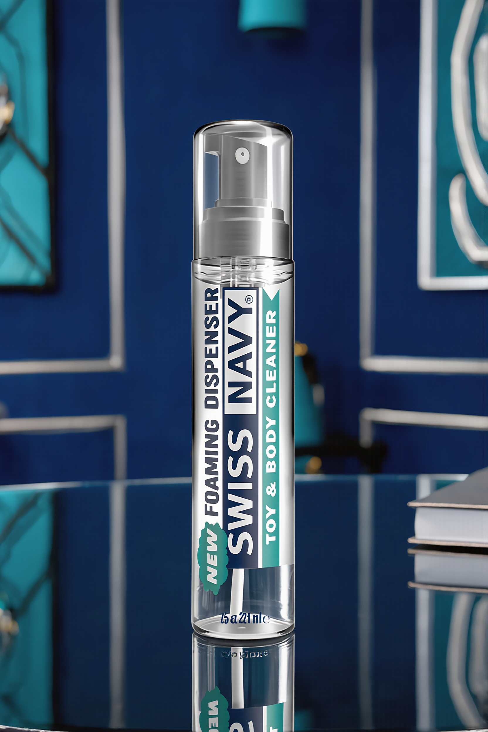 Swiss Navy Toy and Body Cleaner Foaming Dispenser