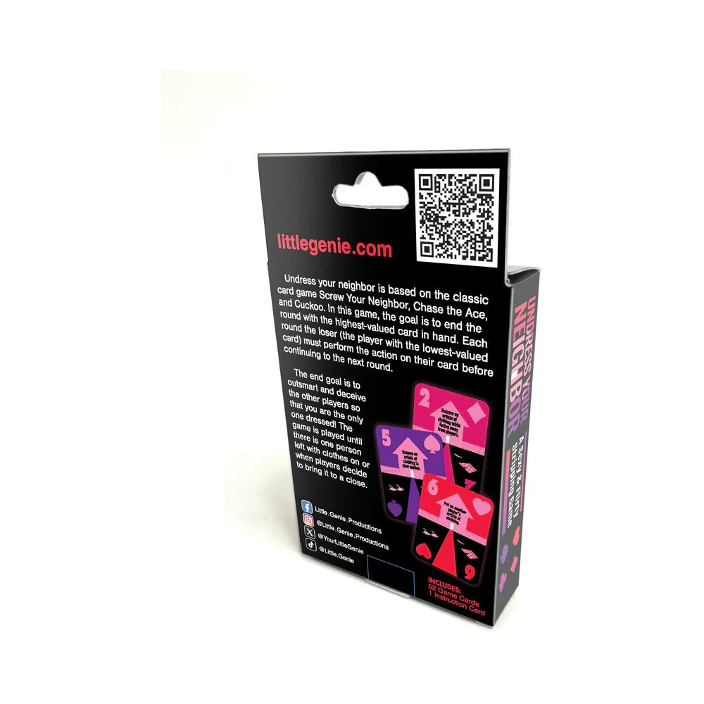 Undress Your Neighbor Card Game