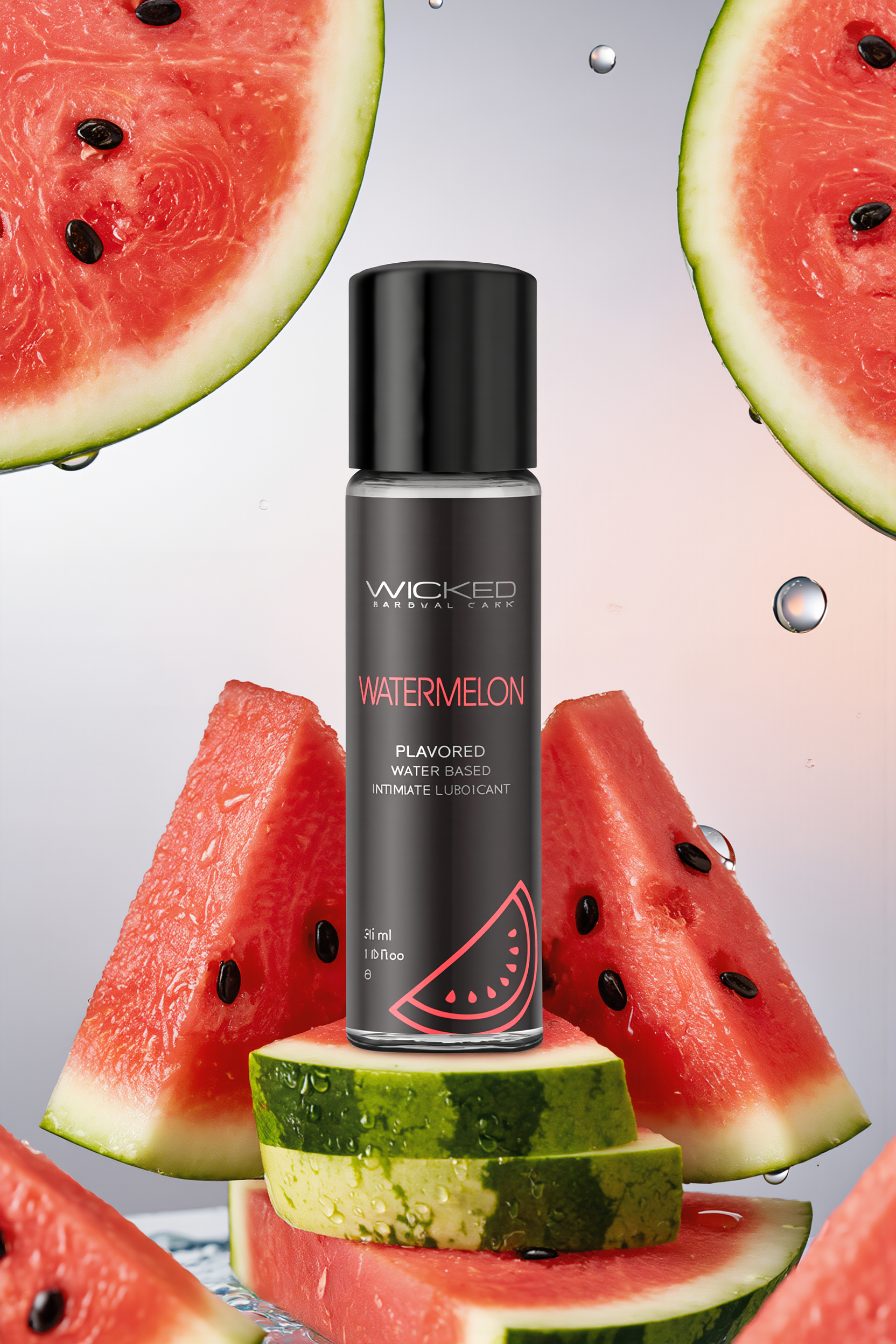Wicked Aqua Watermelon Water-Based Lubricant