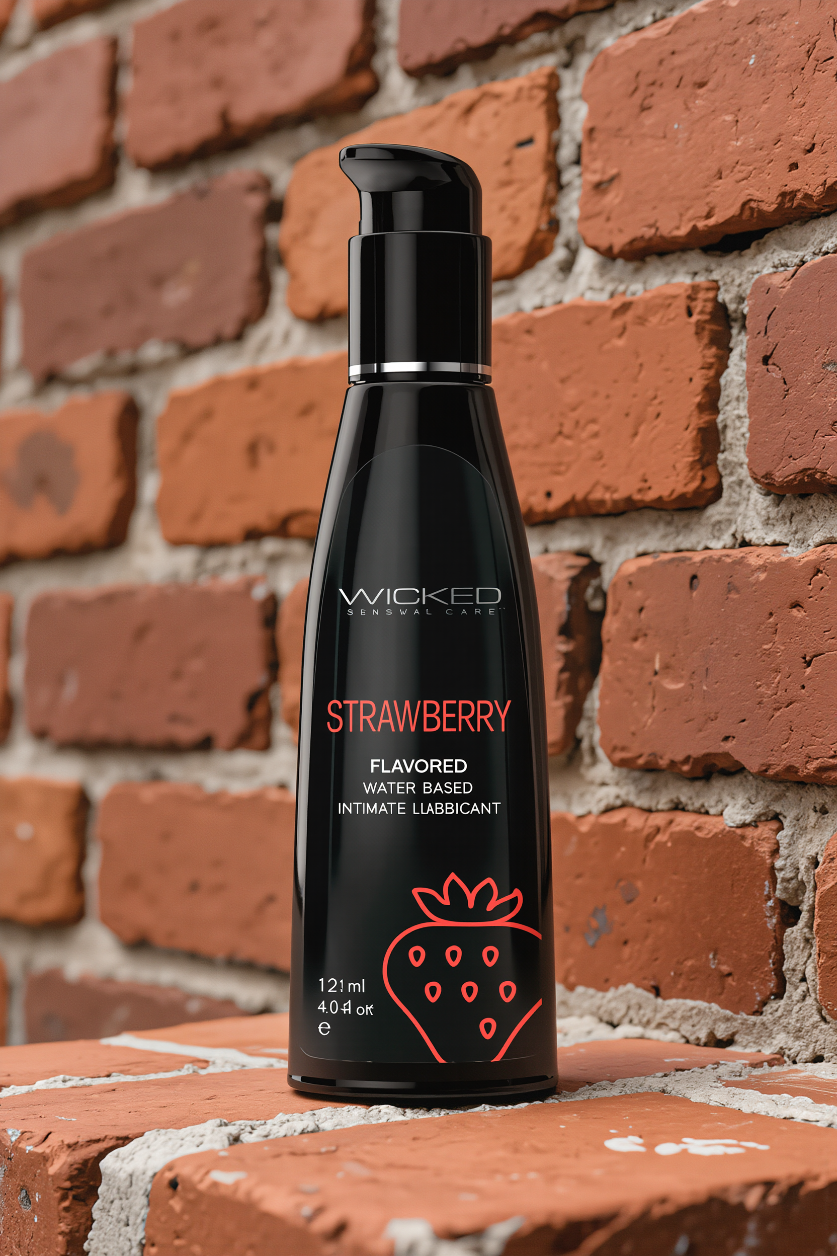 Wicked Aqua Strawberry Water-Based Lubricant