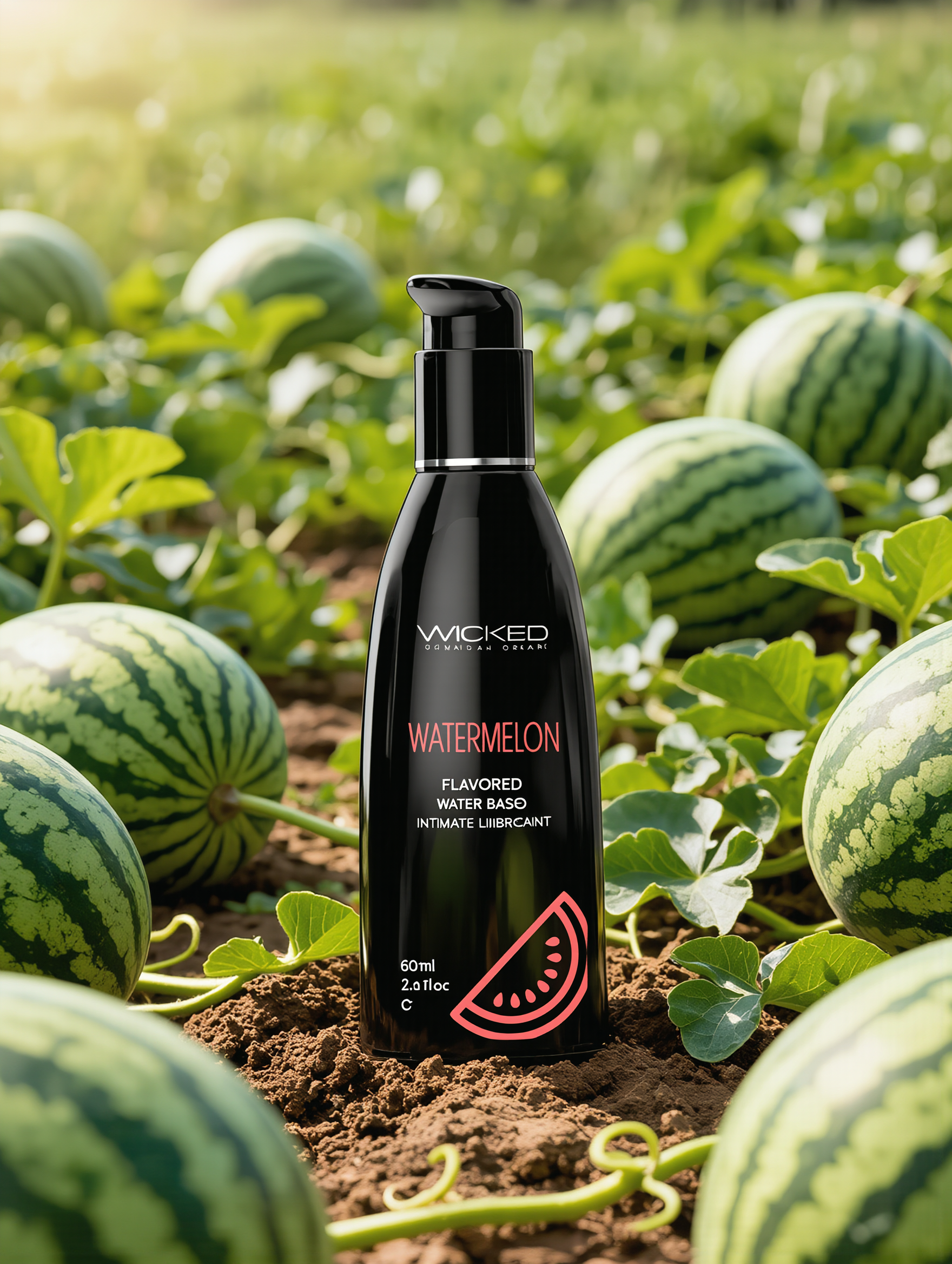 Wicked Aqua Watermelon Water-Based Lubricant