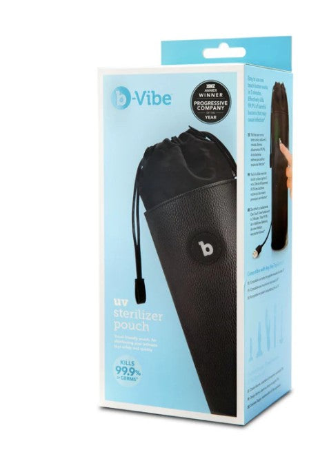 b-vibe UV Sterilizer Pouch Black