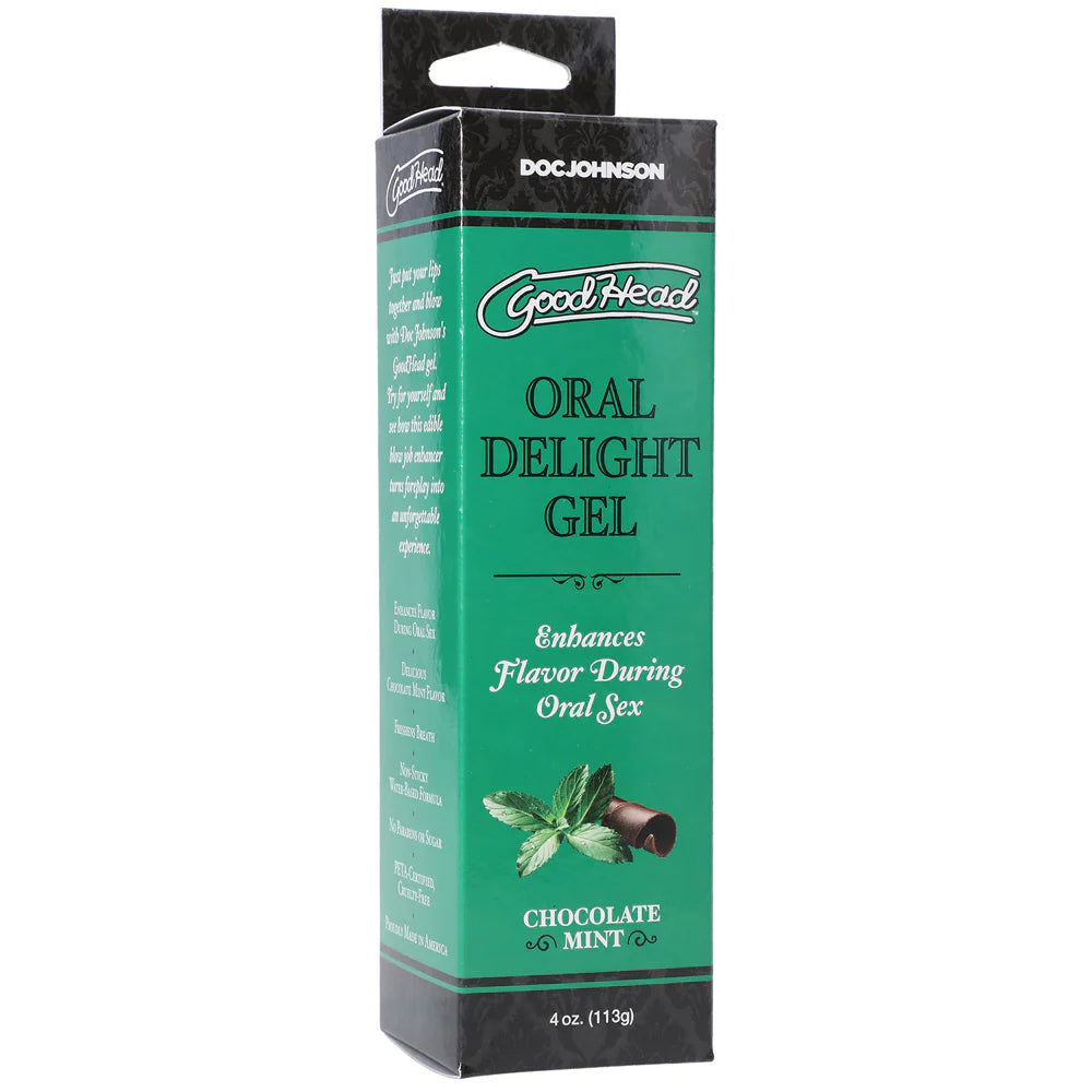 Good Head Oral Delight Gel Chocolate Mint 4 oz.