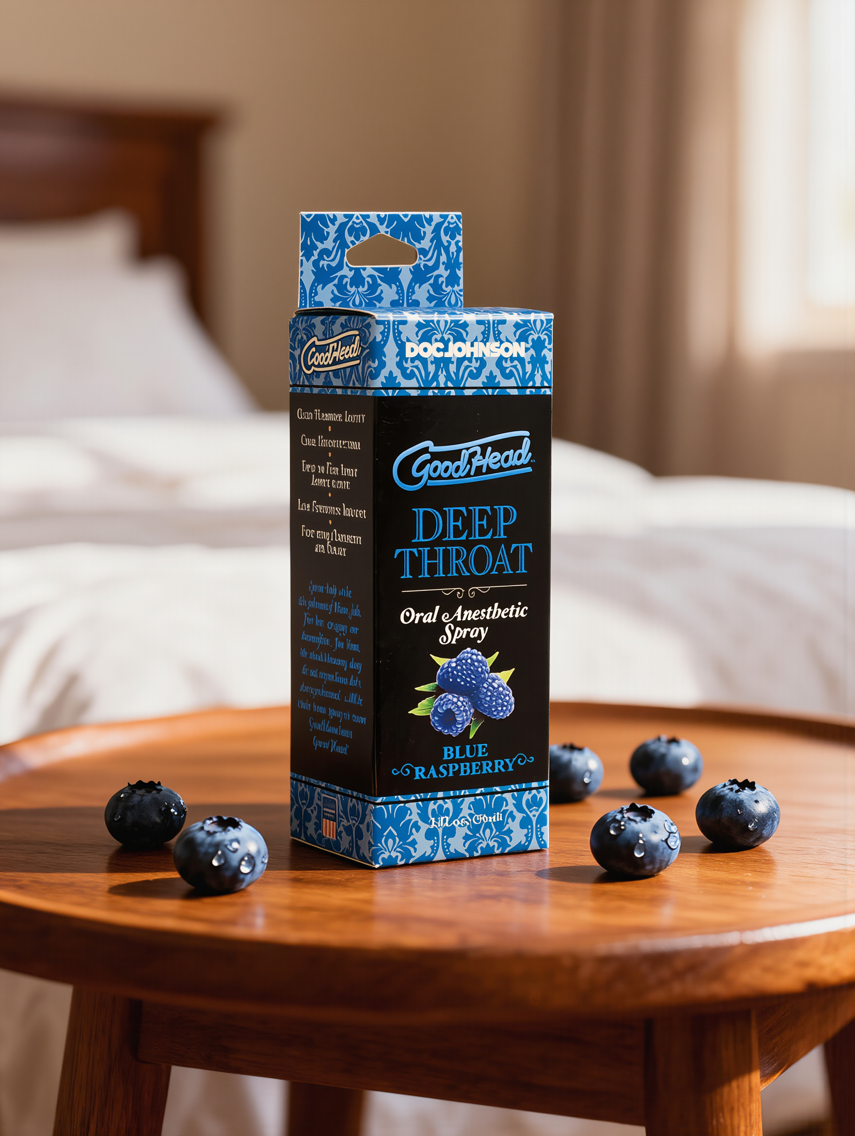 GoodHead Deep Throat Spray Blue Raspberry