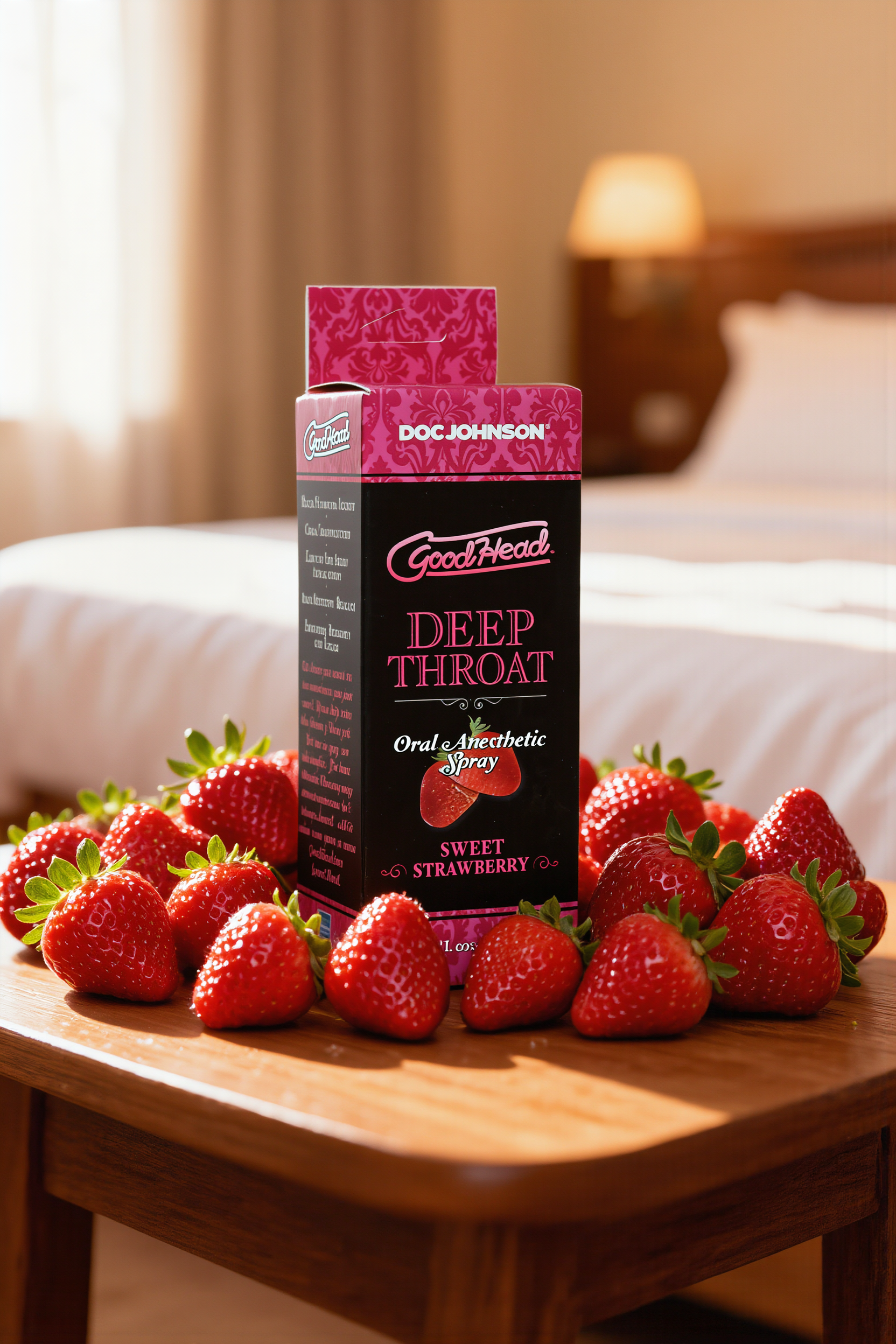 GoodHead - Deep Throat Spray - Sweet Strawberry