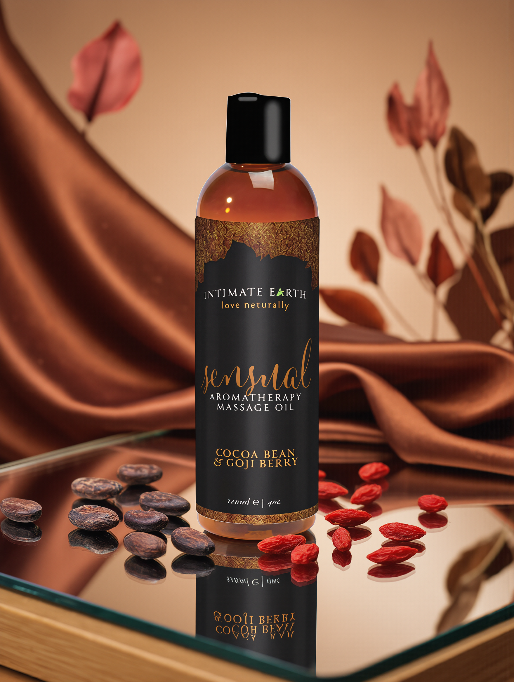 Intimate Earth Energize Massage Oil 120 ml/4 oz