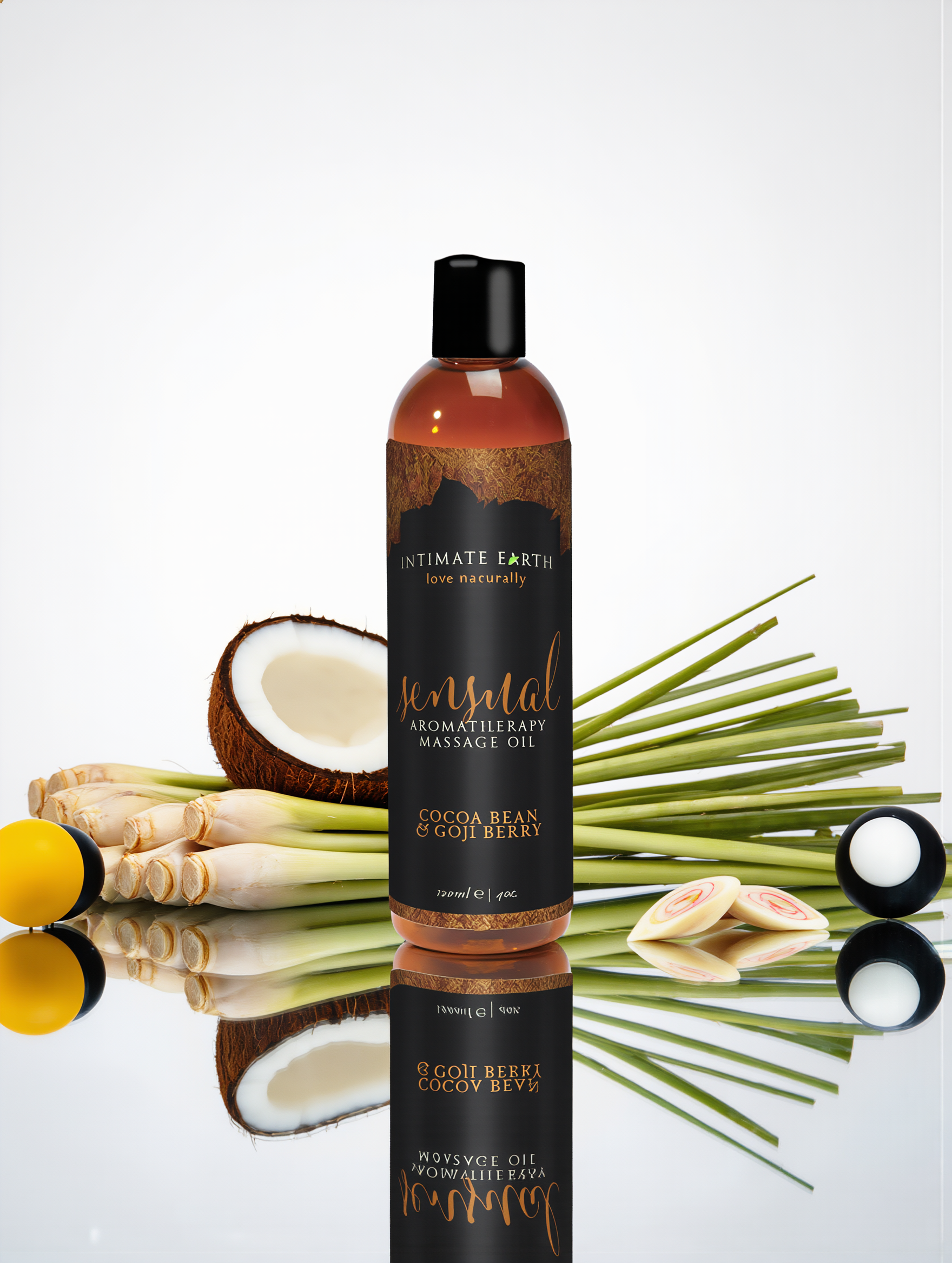 Intimate Earth Energize Massage Oil 120 ml/4 oz