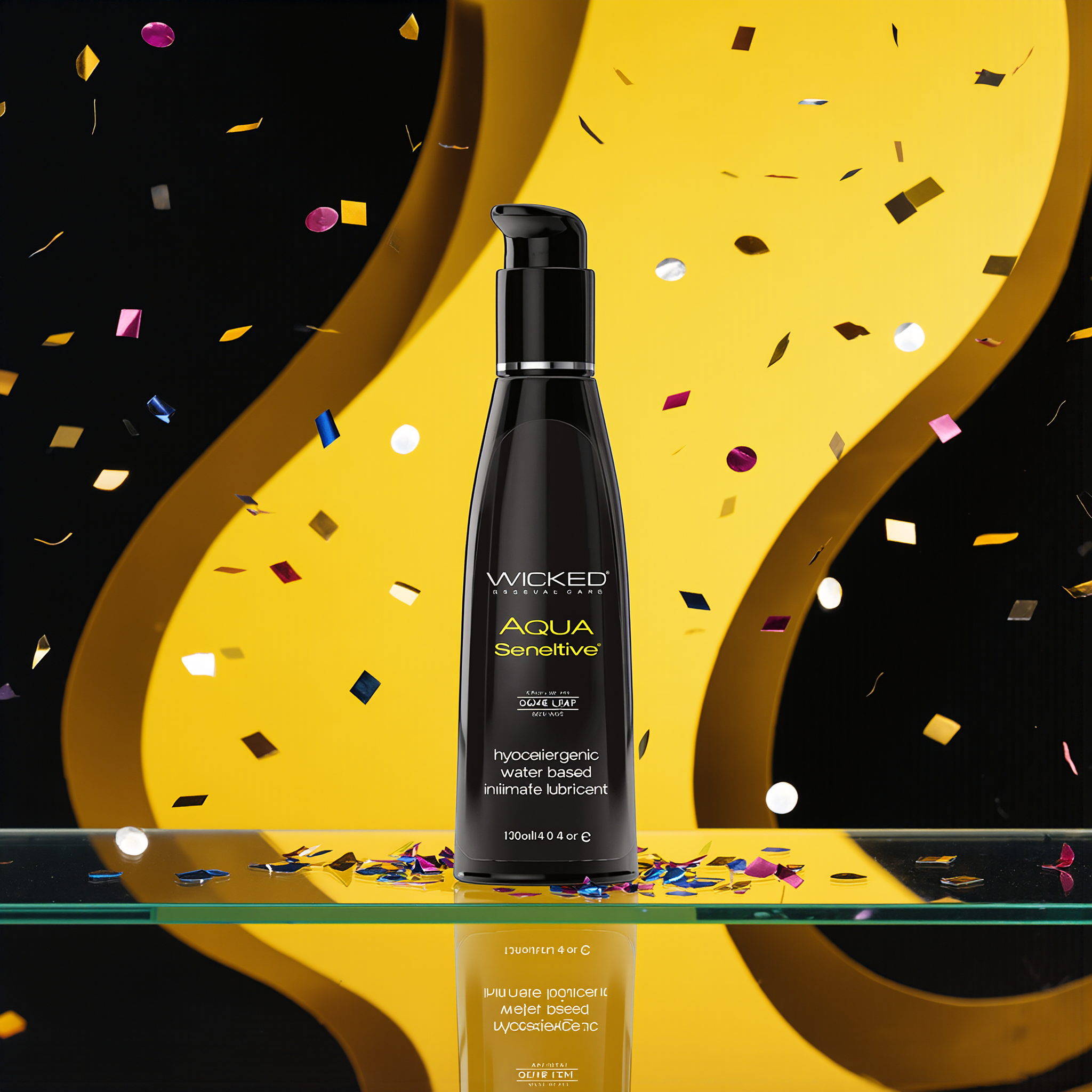 Wicked Aqua Sensitive Water-Based Lubricant 4 oz