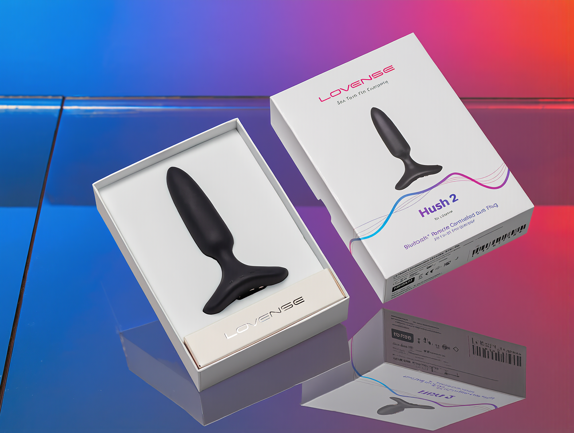 Lovense Hush 2 Bluetooth Remote-Controlled Vibrating Butt Plug