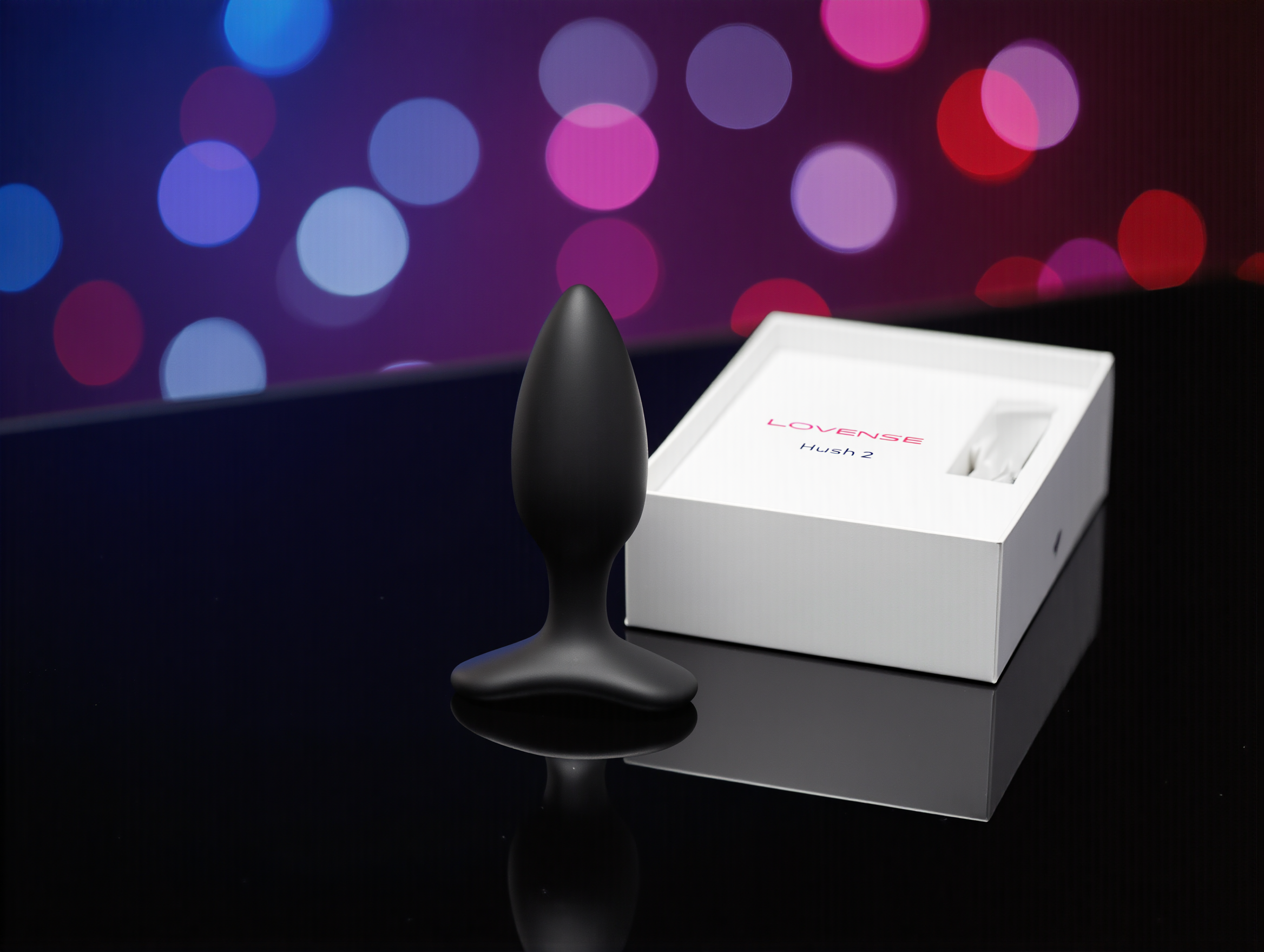 Lovense Hush 2 Bluetooth Remote-Controlled Vibrating Butt Plug
