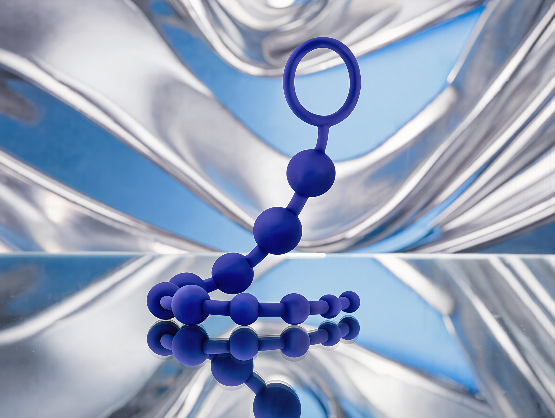 Luxe Silicone 10 Beads for Anal Play