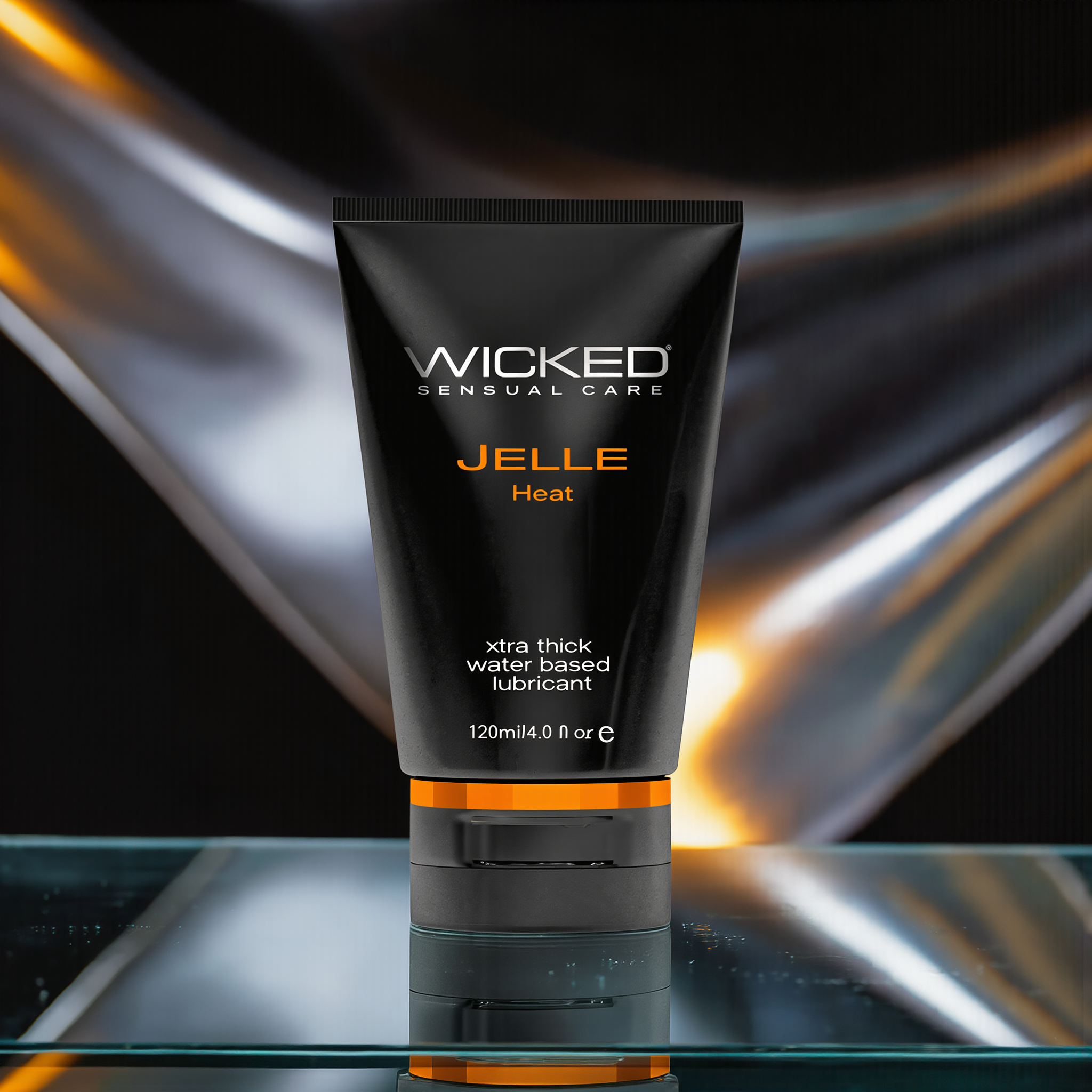 Wicked Jelle Heat Warming Anal Lubricant 4 oz.