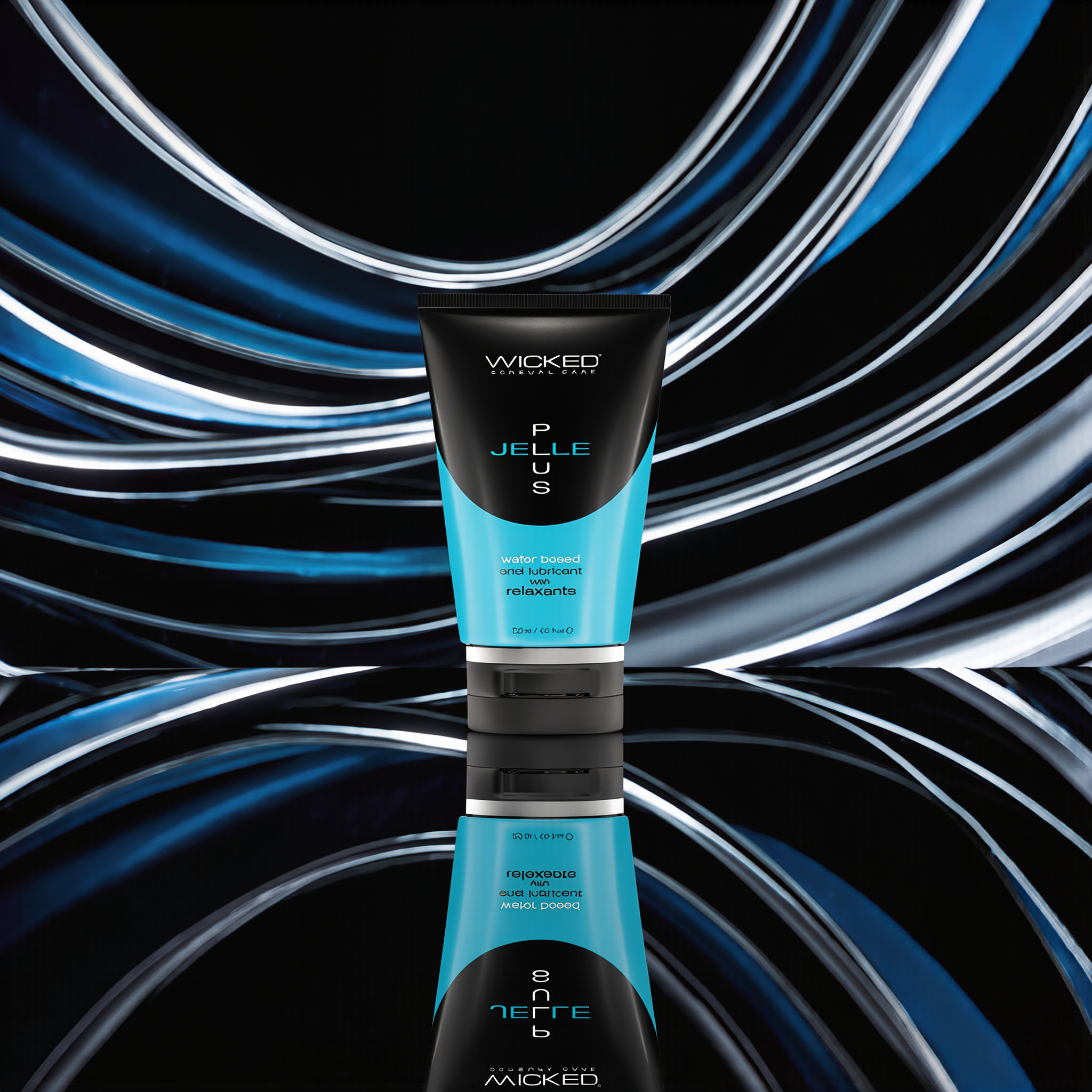 Wicked Jelle Plus Anal Lubricant with Relaxants 4 oz.