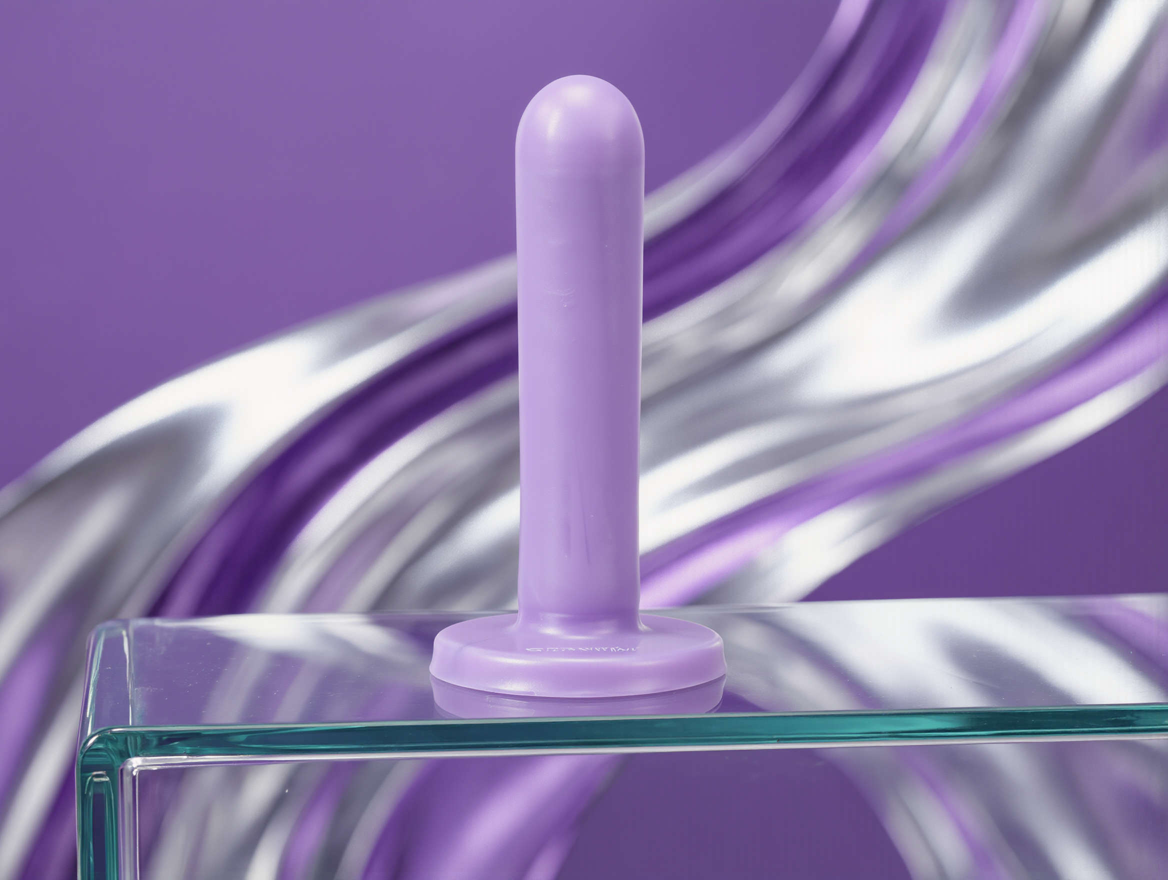 Tantus Silk Medium Dildo Lavender