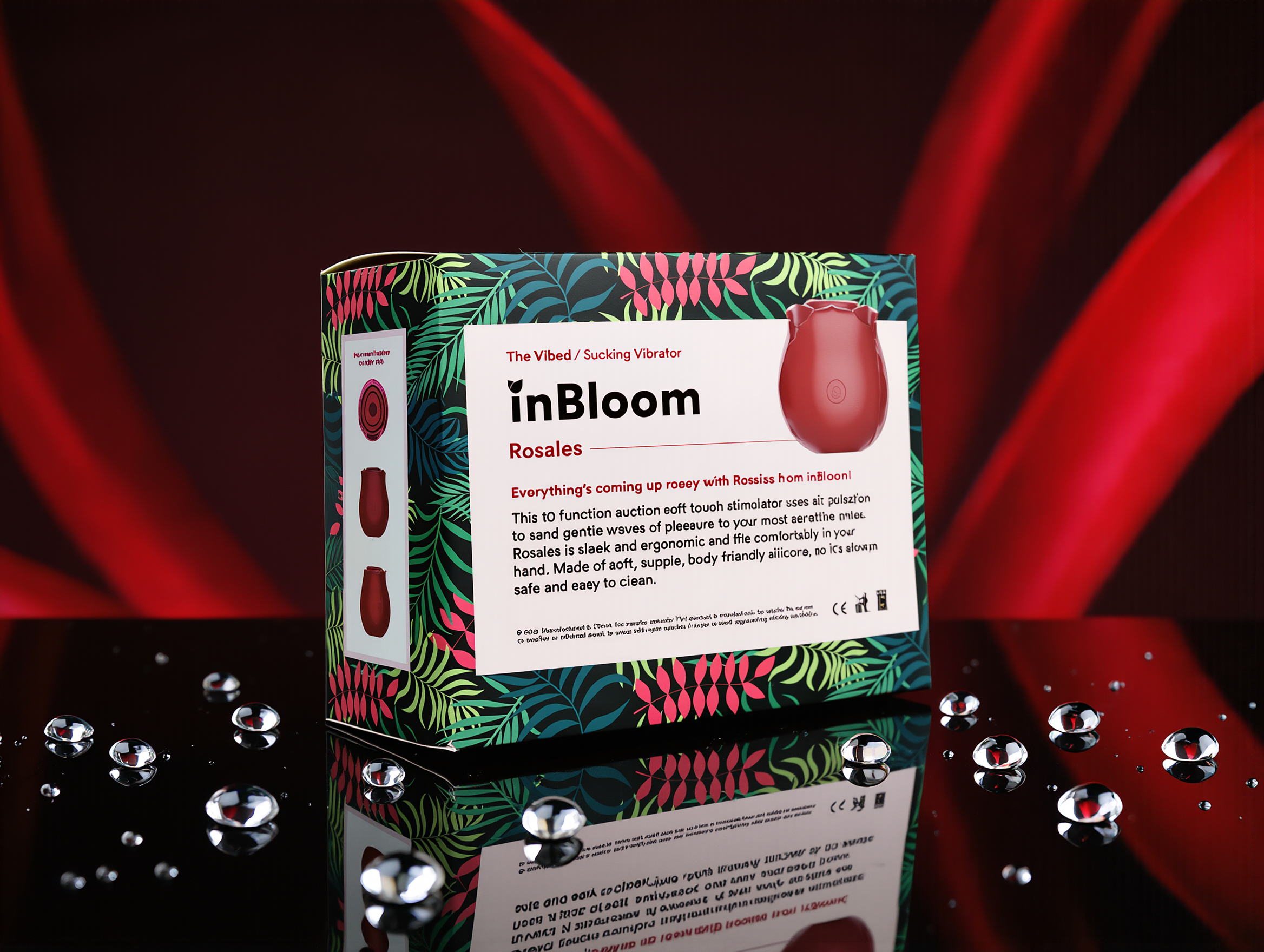 inBloom Rosales Sucking Vibrator