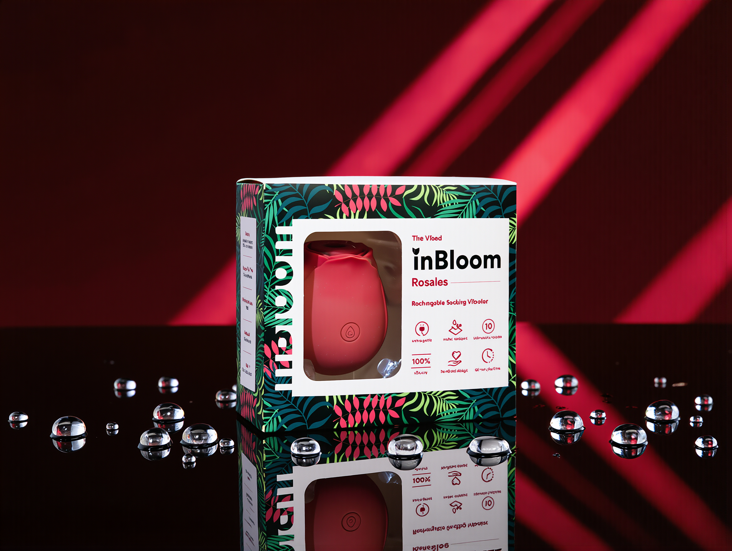 inBloom Rosales Sucking Vibrator
