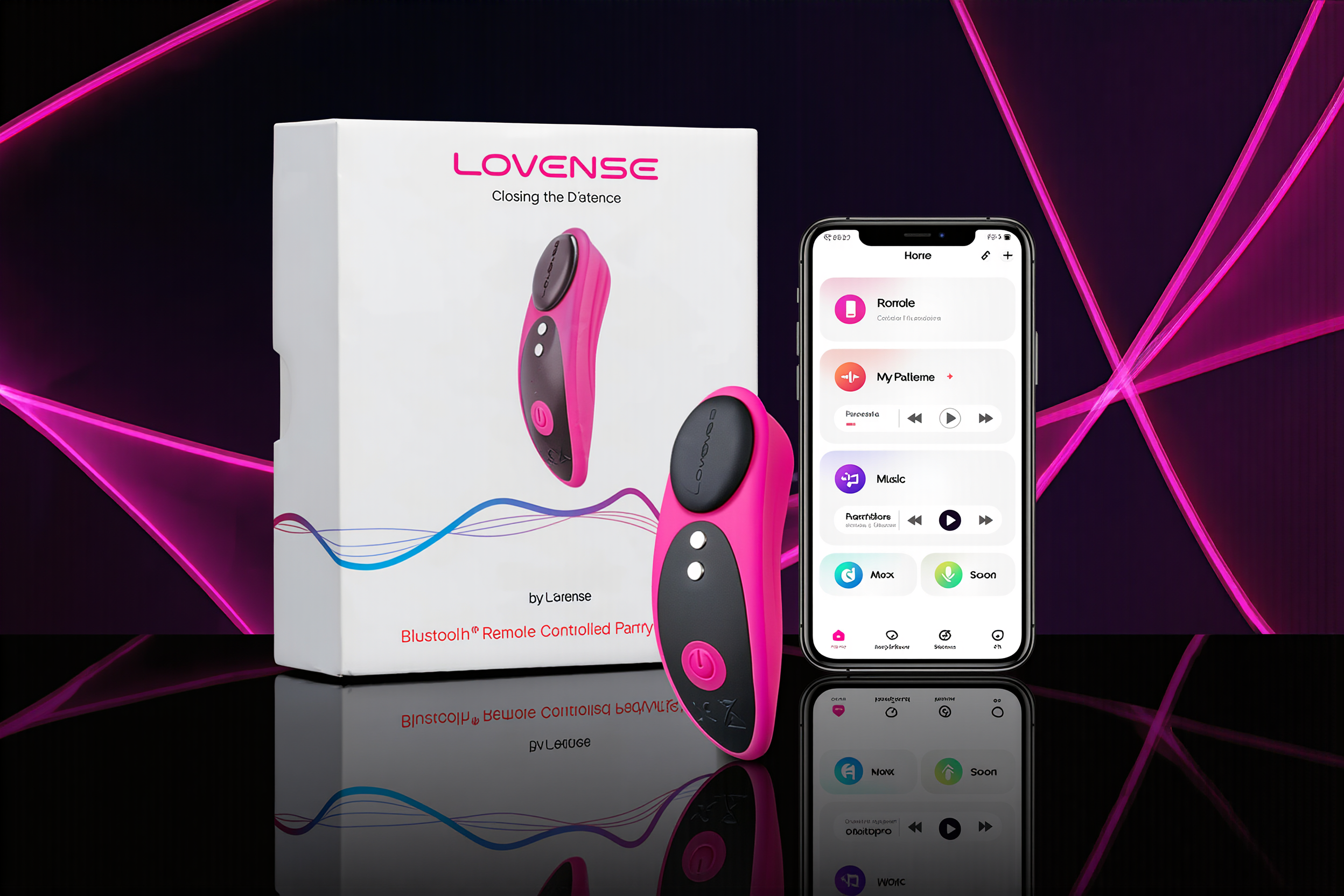Lovense Ferri Bluetooth Remote-Controlled Panty Vibrator