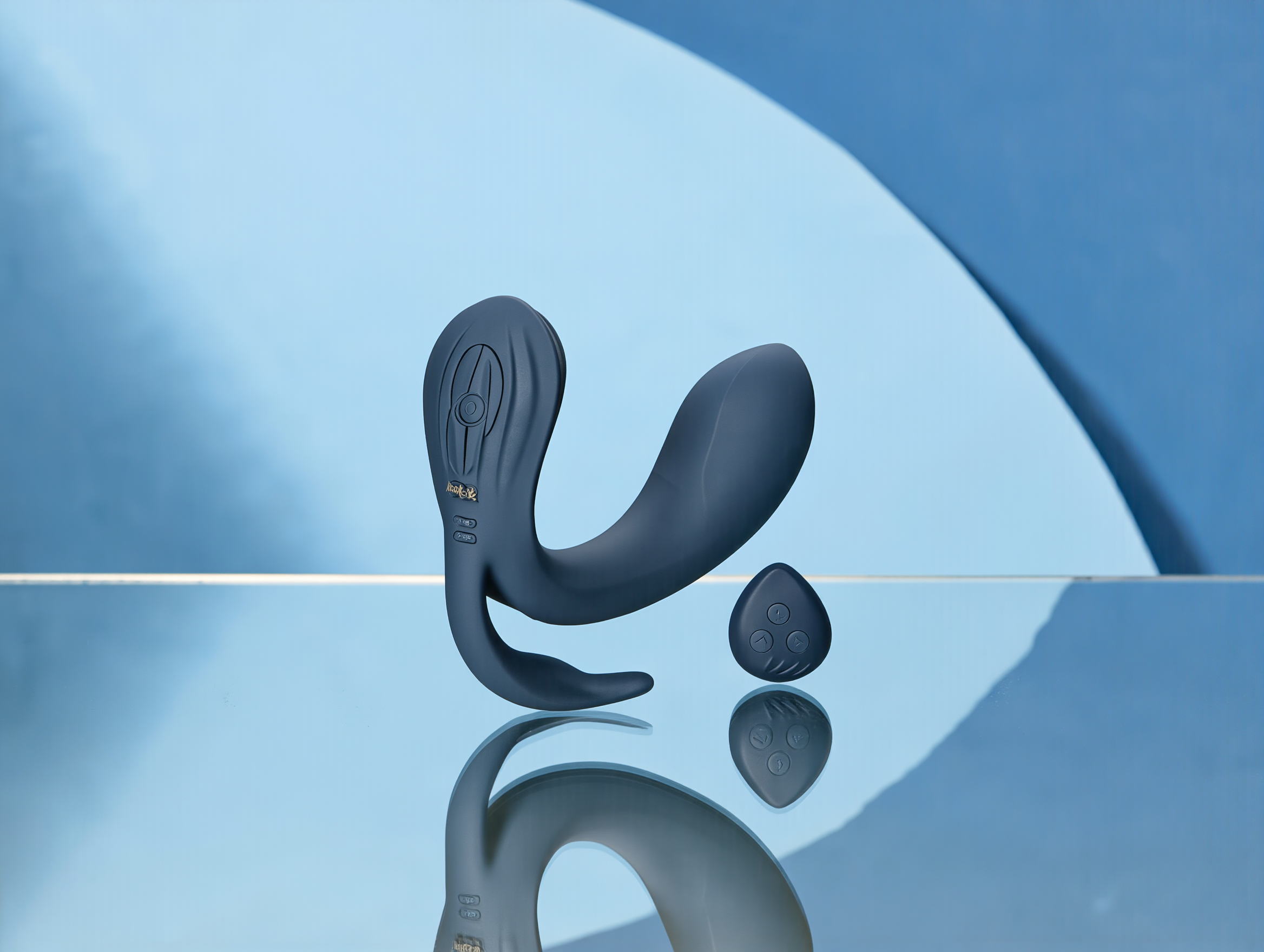 Adam & Eve Licking Vibrator with Remote