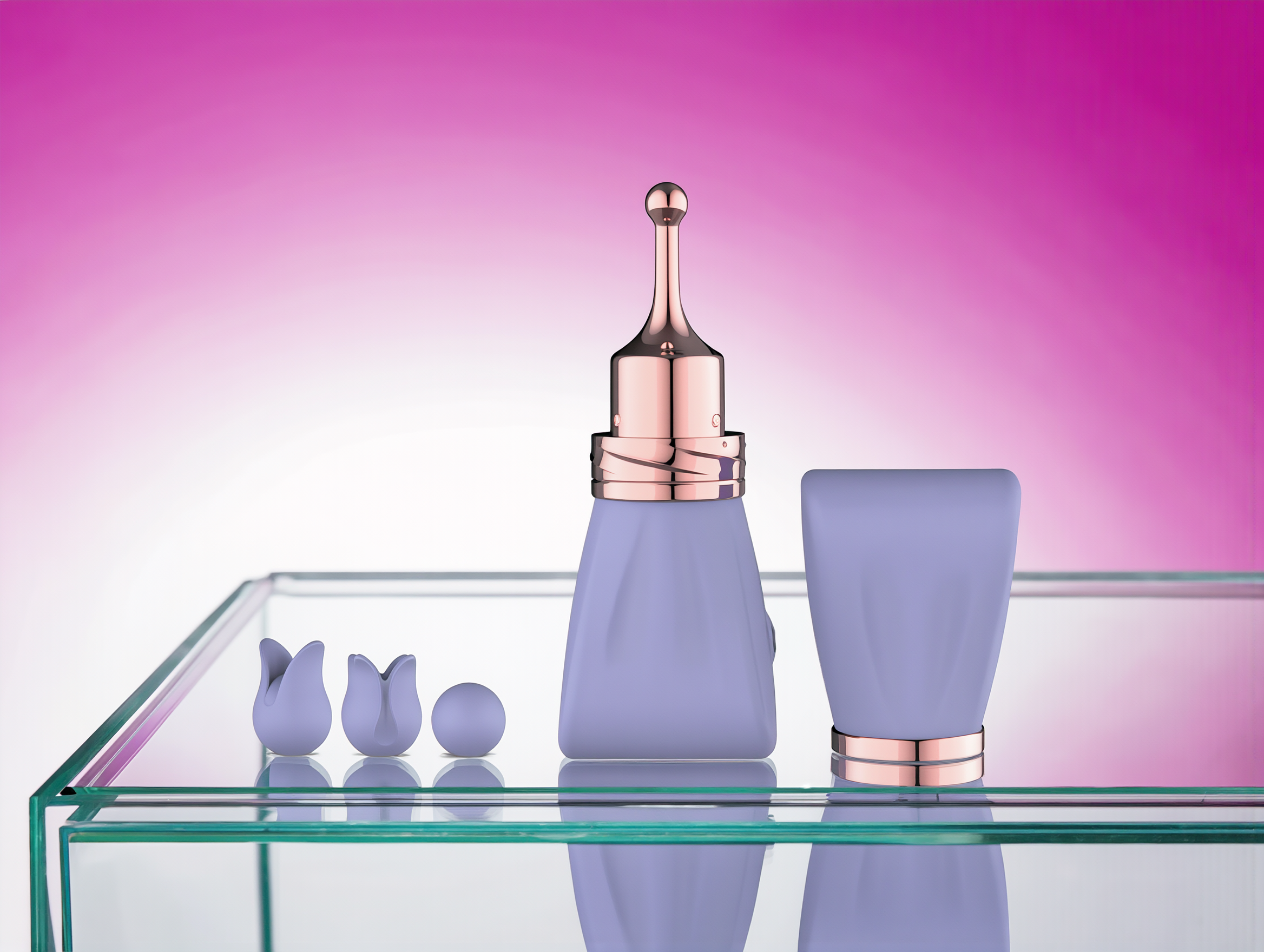 WINX GoGo Bow Pinpoint Massager with Attachments