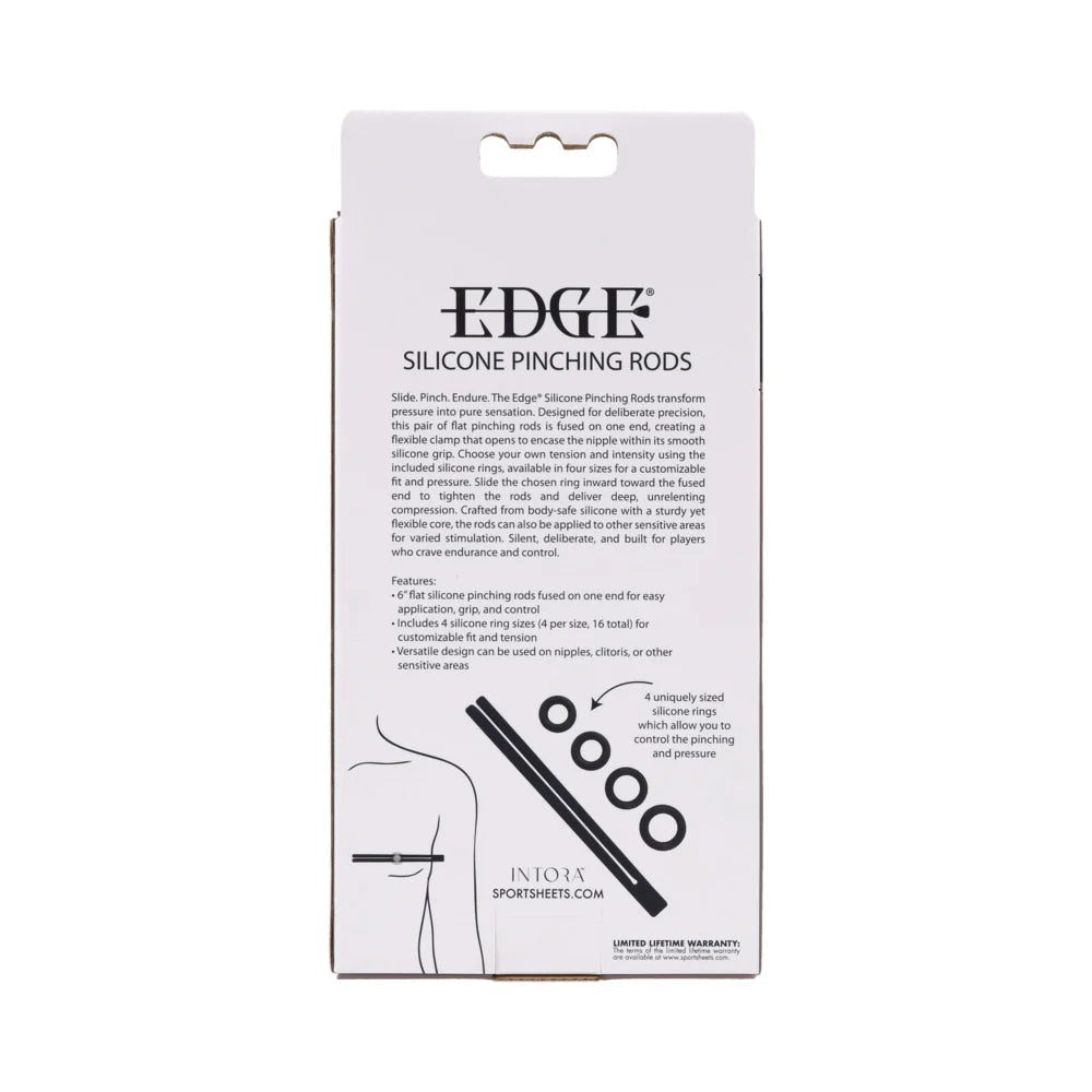Sportsheets Edge Silicone Pinching Rods