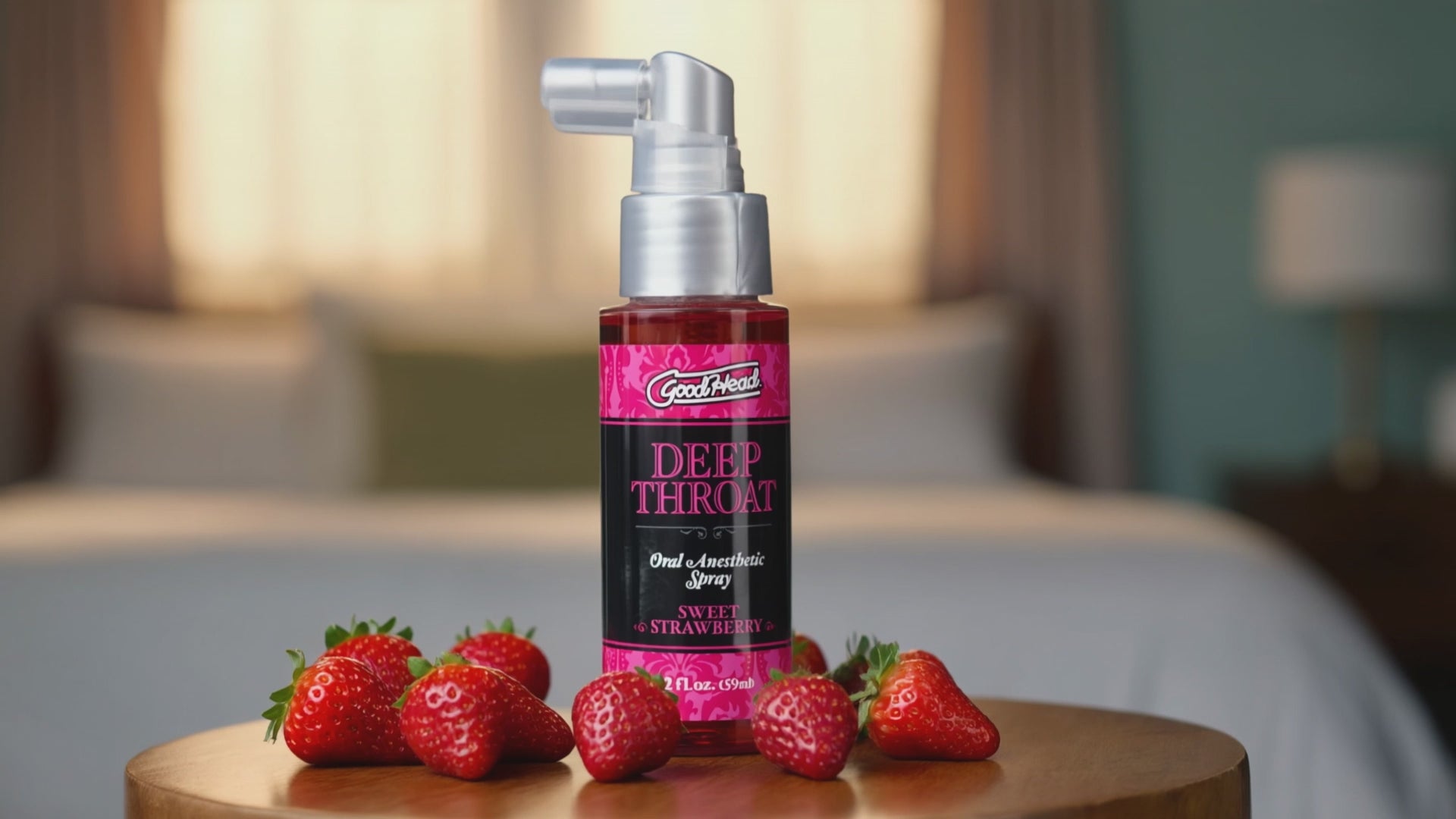GoodHead - Deep Throat Spray - Sweet Strawberry