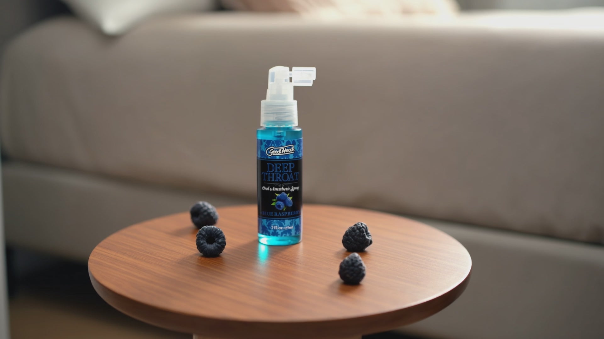 GoodHead Deep Throat Spray Blue Raspberry